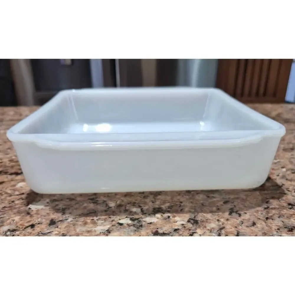 MCM Atomic Blue Heaven Square Baker Brownie Pan 8 x 8 EUC
